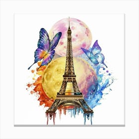 Paris Eiffel Tower 7 Canvas Print