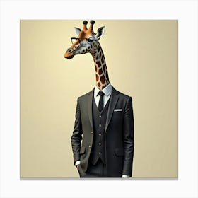 Flux Dev A Tall Slender Giraffe With A Gentle Calm Expression 2 Lienzo