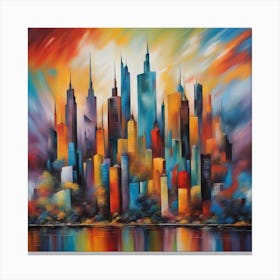 Cityscape Canvas Print