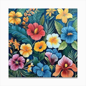 Tropical Vibrance (1) Canvas Print