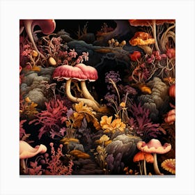 Fungi Beauty Canvas Print