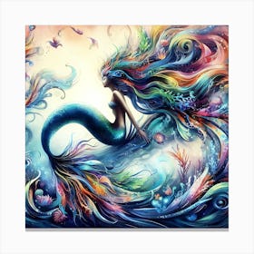 Mermaid Canvas Print