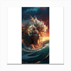 Mermaid Canvas Print