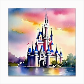 Cinderella Castle 46 Canvas Print