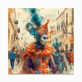 Venice Carnival 1 Canvas Print