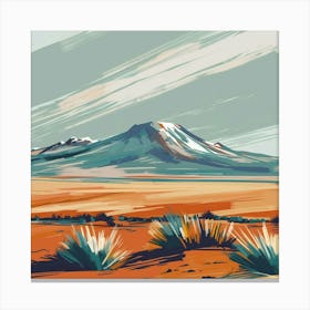 Desert Landscape 6 Canvas Print