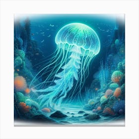 Jellyfish 3 Canvas Print