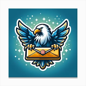 Eagle Logo Canvas Print