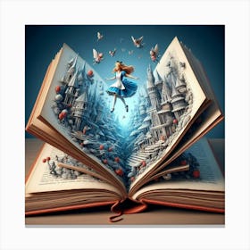 Alice In Wonderland 10 Canvas Print