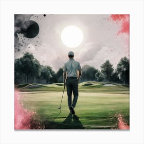 Ethereal Day On The Green Canvas Print