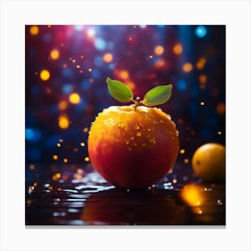 Red Apple 3 Canvas Print