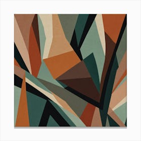 Abstract Geometric Pattern 12 Canvas Print