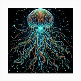 Jellyfish Canvas Print