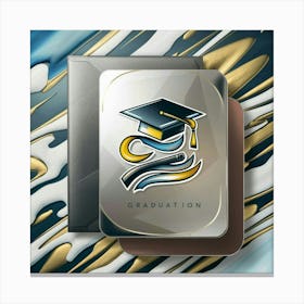 Graduation Card Canvas Print