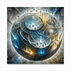 Crystal Globe Canvas Print