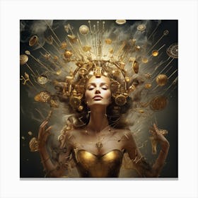 Aphrodite Goddess Canvas Print