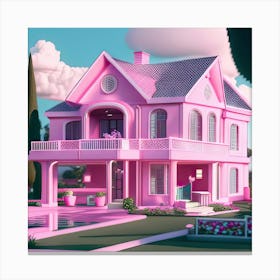 Barbie Dream House (848) Canvas Print