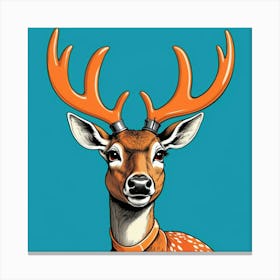 Deer! 3 Canvas Print