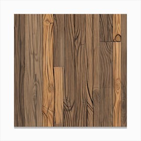 Wood Floor Texture Canvas Print