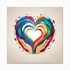 Heart Of Love 4 Canvas Print