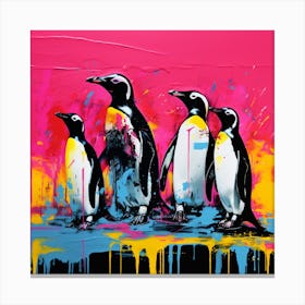 Penguins 2 Canvas Print