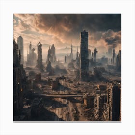 The End Collection 9 1 Canvas Print