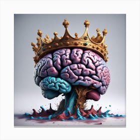 Crown Of The Brain Canvas Print