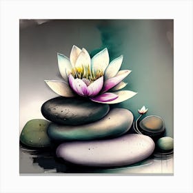 Lotus Flower Canvas Print