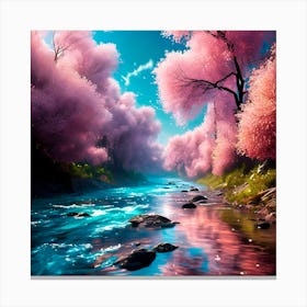 Sakura Blossoms Canvas Print