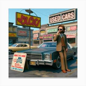 Used Cars 11 Canvas Print