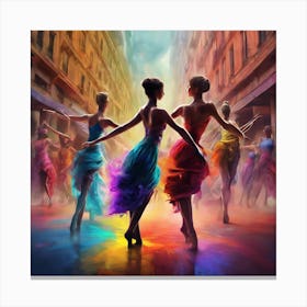 Ballet Dancers 1 Canvas Print