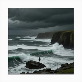 Stormy Seas 3 Canvas Print