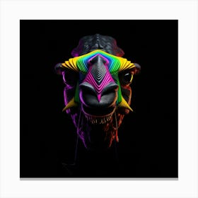 Camel Head Canvas Print