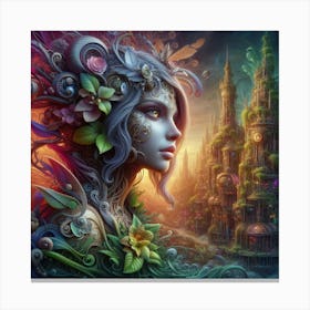 Fantasy Painting Canvas Print