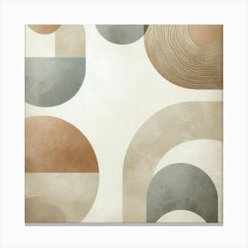 Abstract Shapes Canvas Print