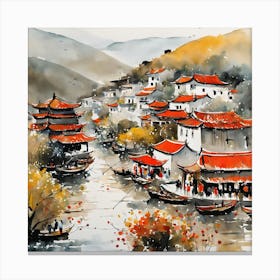 Chinese Painting (104) Canvas Print