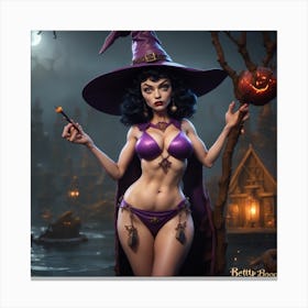 Witches Hat Canvas Print