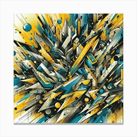 Graffiti Art Canvas Print