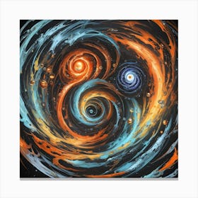 Yin Yang 6 Canvas Print