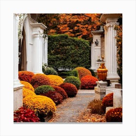 Autumn Garden Canvas Print