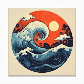 Great Wave 5 Canvas Print