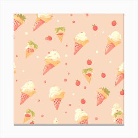 Ice Cream Canvas Print