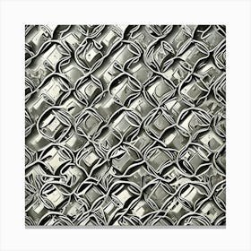 Abstract Grunge Metal Pattern 28 Canvas Print