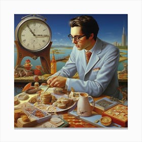 Magic021 Buying Time From The Time Master Detailed Surrealism H 5a6bd491 4ddc 417e A7be C8261b0f90df 013536 Canvas Print
