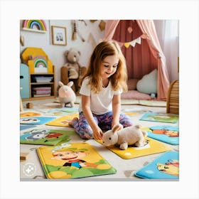 Children'S Room 8 Canvas Print