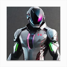 Futuristic Suit 5 Canvas Print