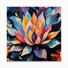 Lotus Flower 1 Canvas Print