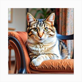 Cute cat Canvas Print