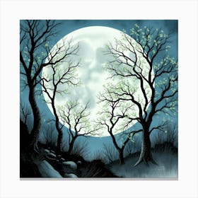 Full Moon 13 Canvas Print