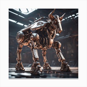 Robot Horse Canvas Print